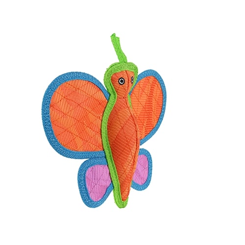 Tuffy Dog Toys - DuraForce Butterfly Durable Squeak Toy - Southern Agriculture 