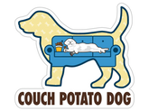 Dog Speak - Decal Couch Potato