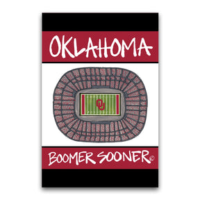 Magnolia Lane - Collegiate Stadium Garden Flag