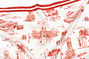 William & Lauren - OU Toile Scarf