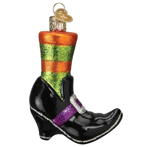 Old World Christmas - Witches Shoe Ornament