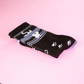 Gumball Poodle - Socks Cat Upside Down White
