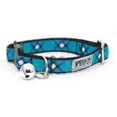 The Worthy Dog - Cat Collar Bias Plaid