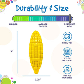 SodaPup - Corn on the Cob Power Chewer	Dog Toy - Southern Agriculture 
