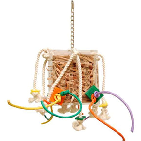 Fun-Max - Crazy Leather Box Bird Toy
