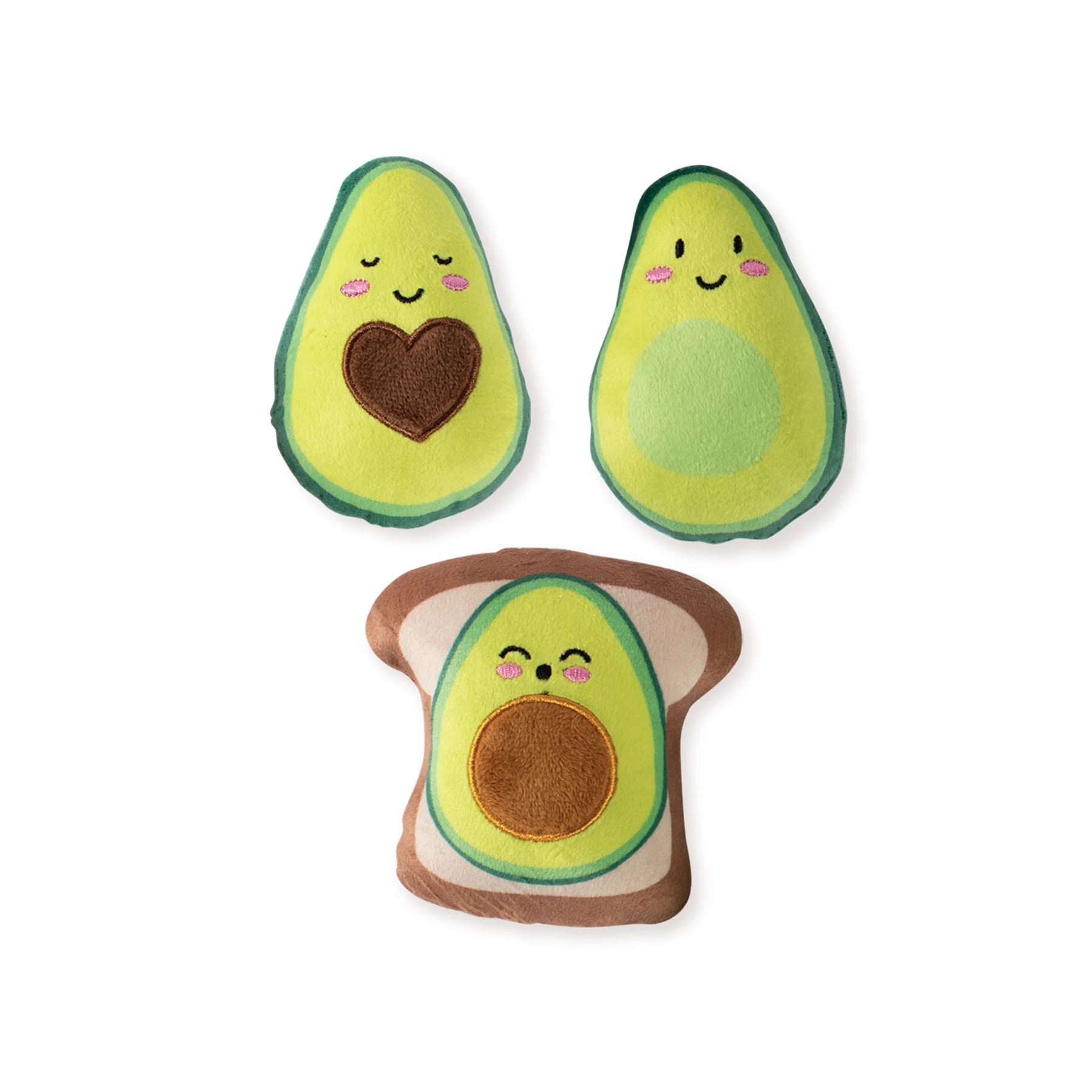 Petshop by Fringe Studio - Dog Toy 3 Pc Set Let's Get Avo Control!