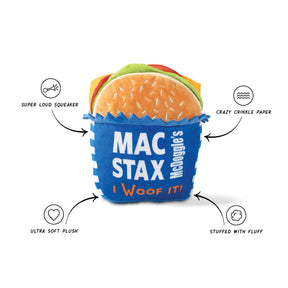 Petshop by Fringe Studio - Dog Toy Plush Mcdoggle's Mac Stax