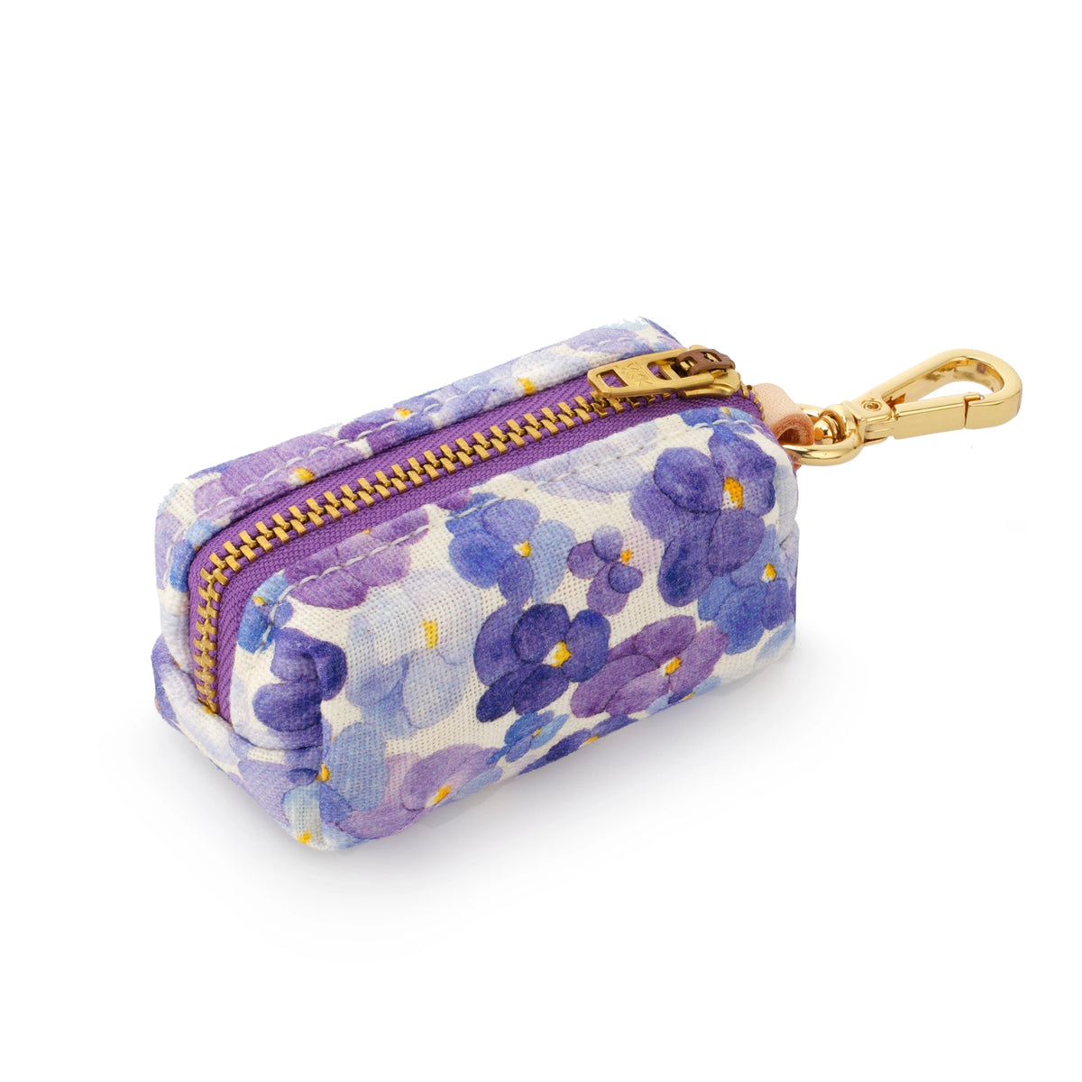 The Foggy Dog - Waste Bag Dispenser - Pressed Pansies