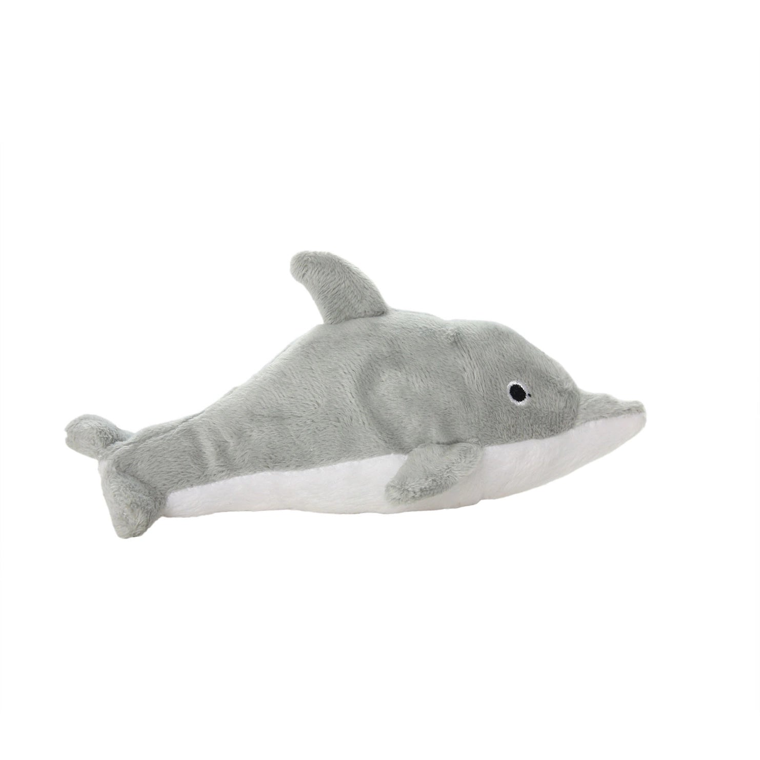 Tuffy Dog Toys - Mighty Junior Ocean Dolphin Plush Squeaky Durable Toy