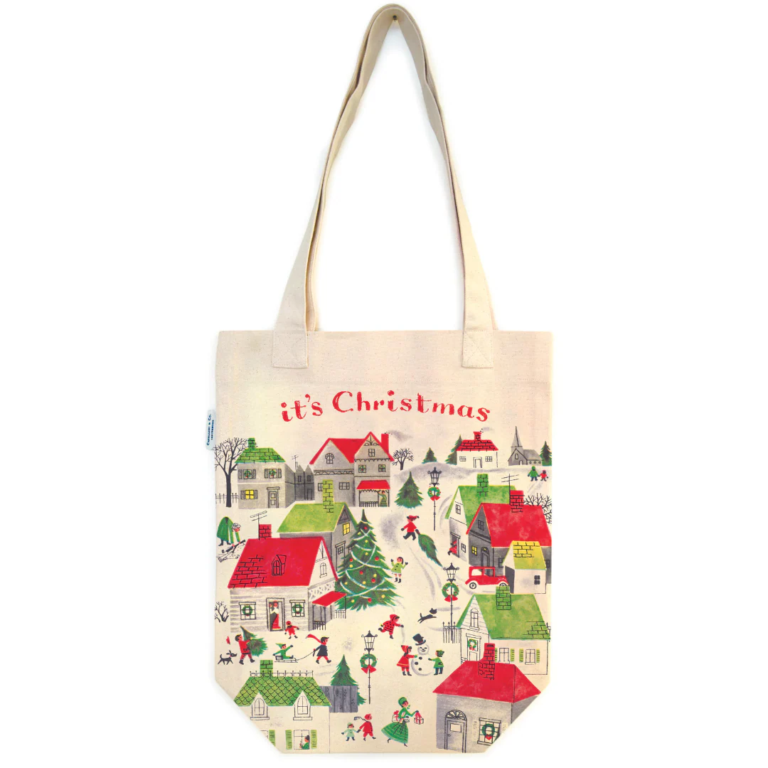 Cavallini & Co. - Tote Bag Christmas Village