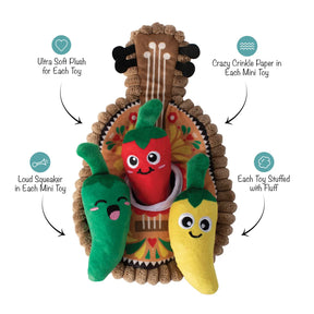 Petshop by Fringe Studio - Fiesta Till You Siesta Dog Toy - Southern Agriculture 