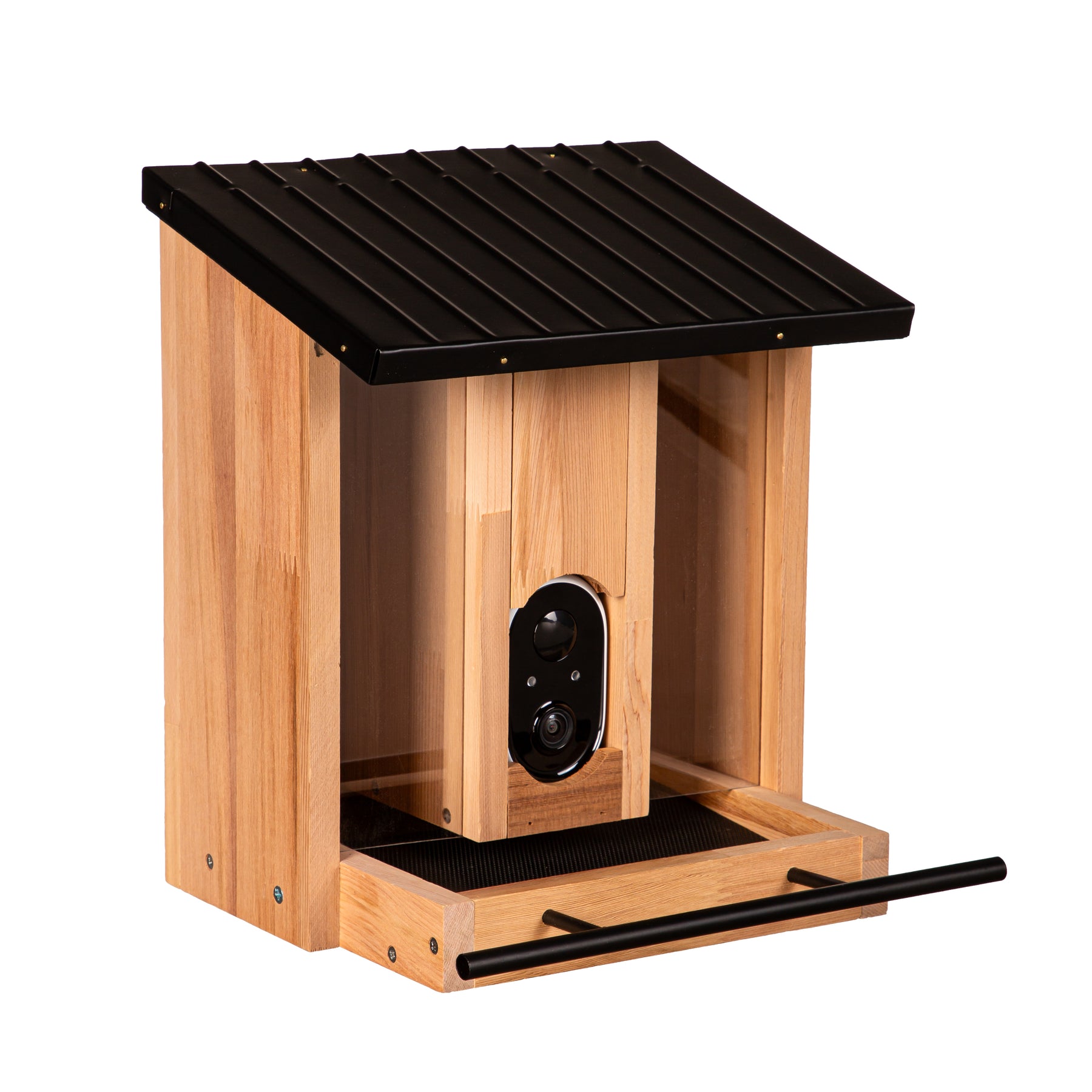 Evergreen Enterprises - Solar Wooden Bird Feeder - Southern Agriculture 