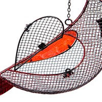 Evergreen Enterprises - Bird Feeder Holiday Poinsettia - Cardinal - Southern Agriculture 