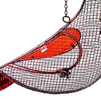 Evergreen Enterprises - Bird Feeder Holiday Poinsettia - Cardinal - Southern Agriculture 