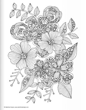 Wellspring- Coloring Book - Botanicals