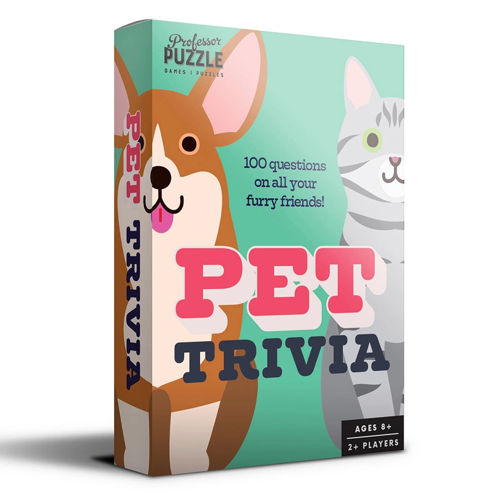 Professor Puzzle USA - Mini Pet Trivia