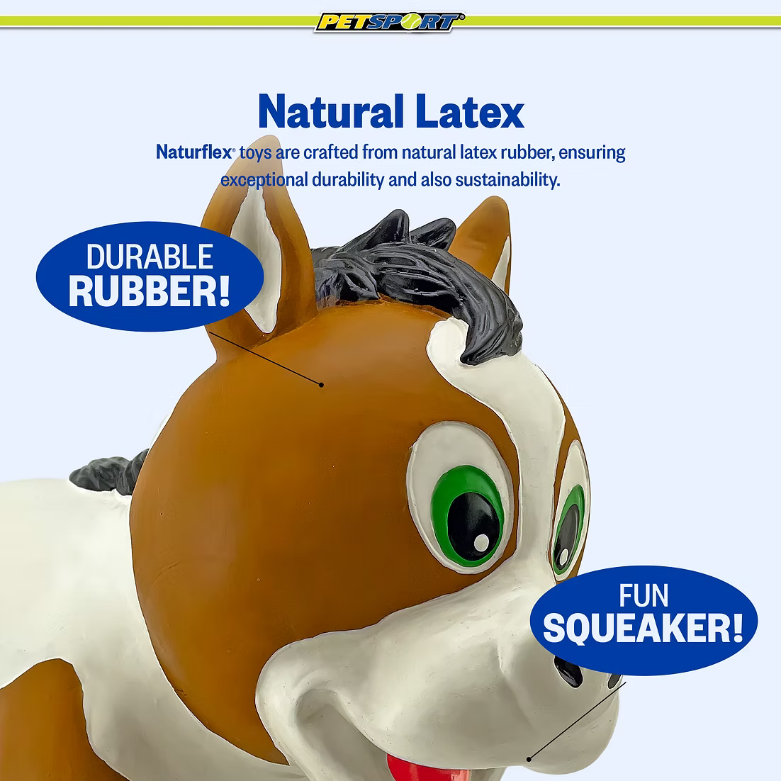 Petsport USA - Horse Naturflex Latex