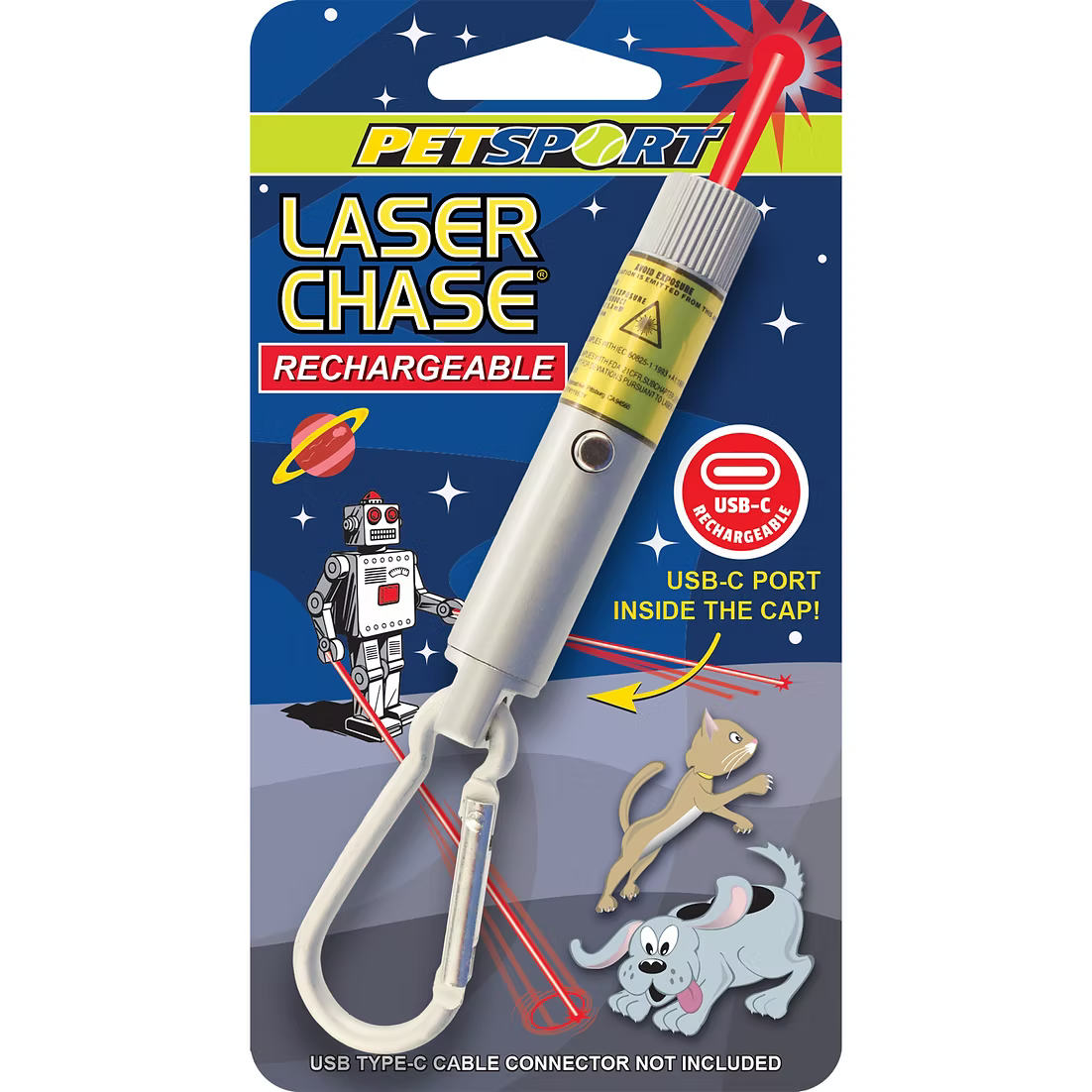 Petsport USA - Laser Chase Rechargeable Toy