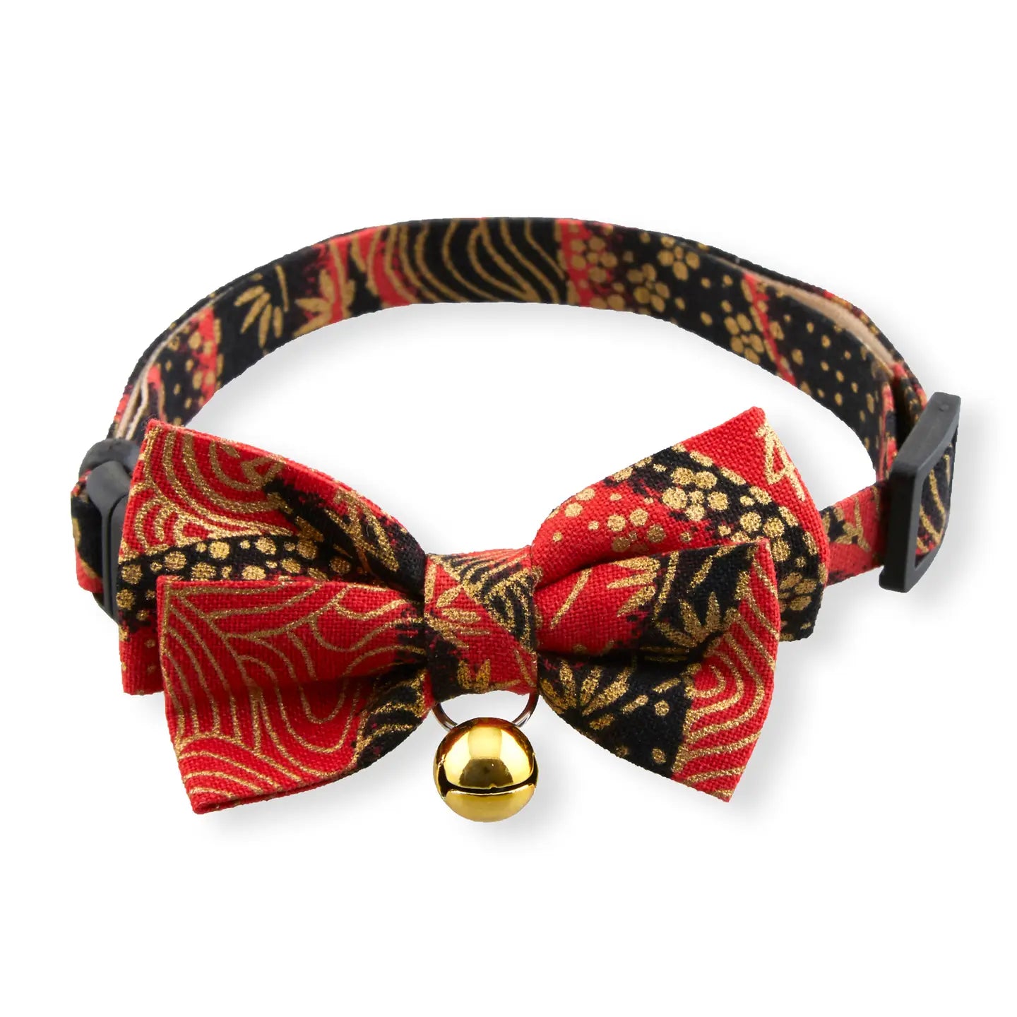 Moon-X USA - Cat Collar Gilded Gold Bow Tie