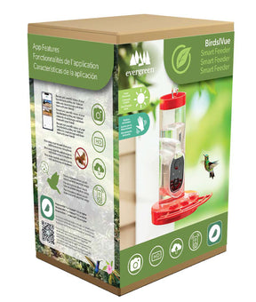 Evergreen Enterprises - Solar Hummingbird Bird Feeder - Southern Agriculture 