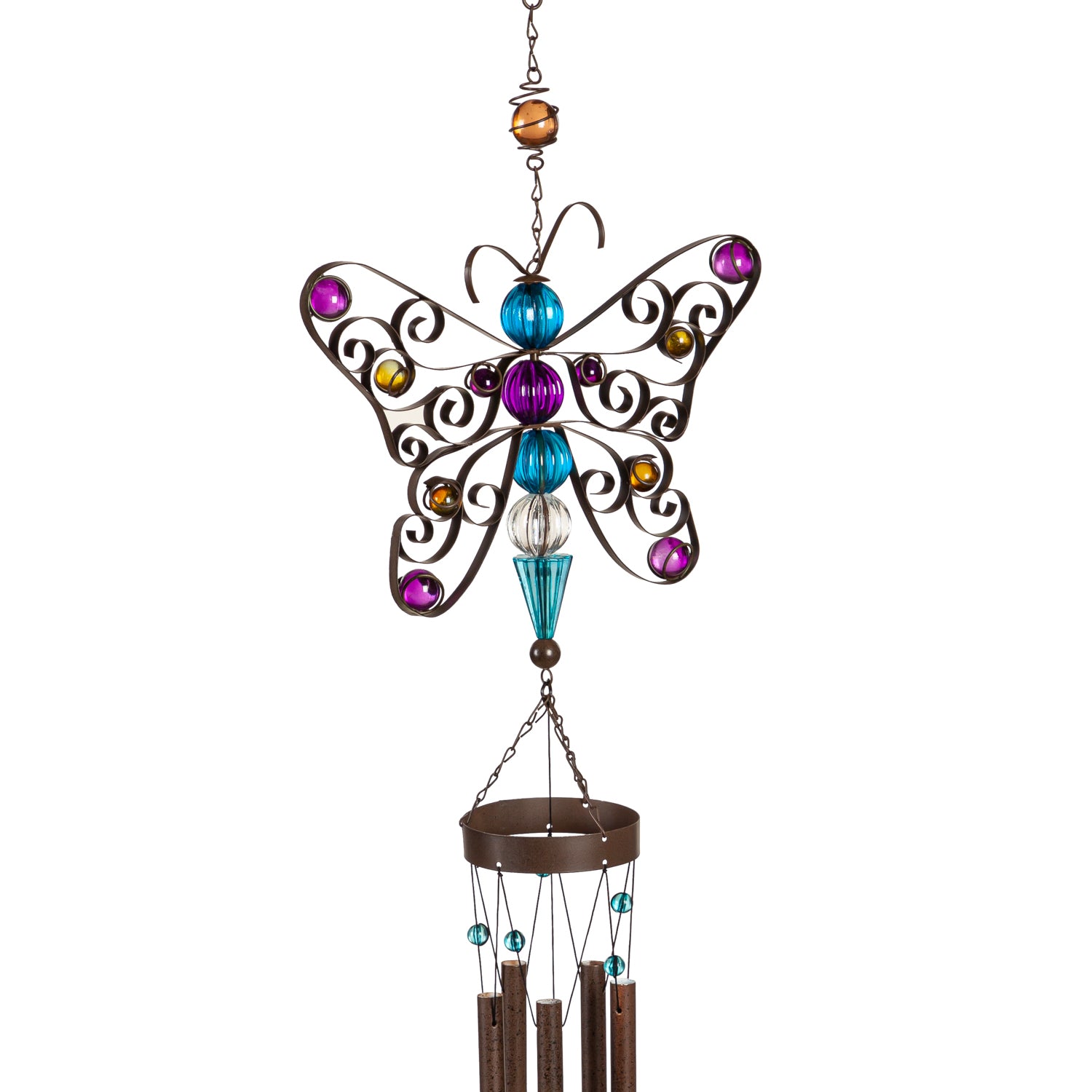 Evergreen Enterprises - Windchime Beaded Butterfly - Southern Agriculture 