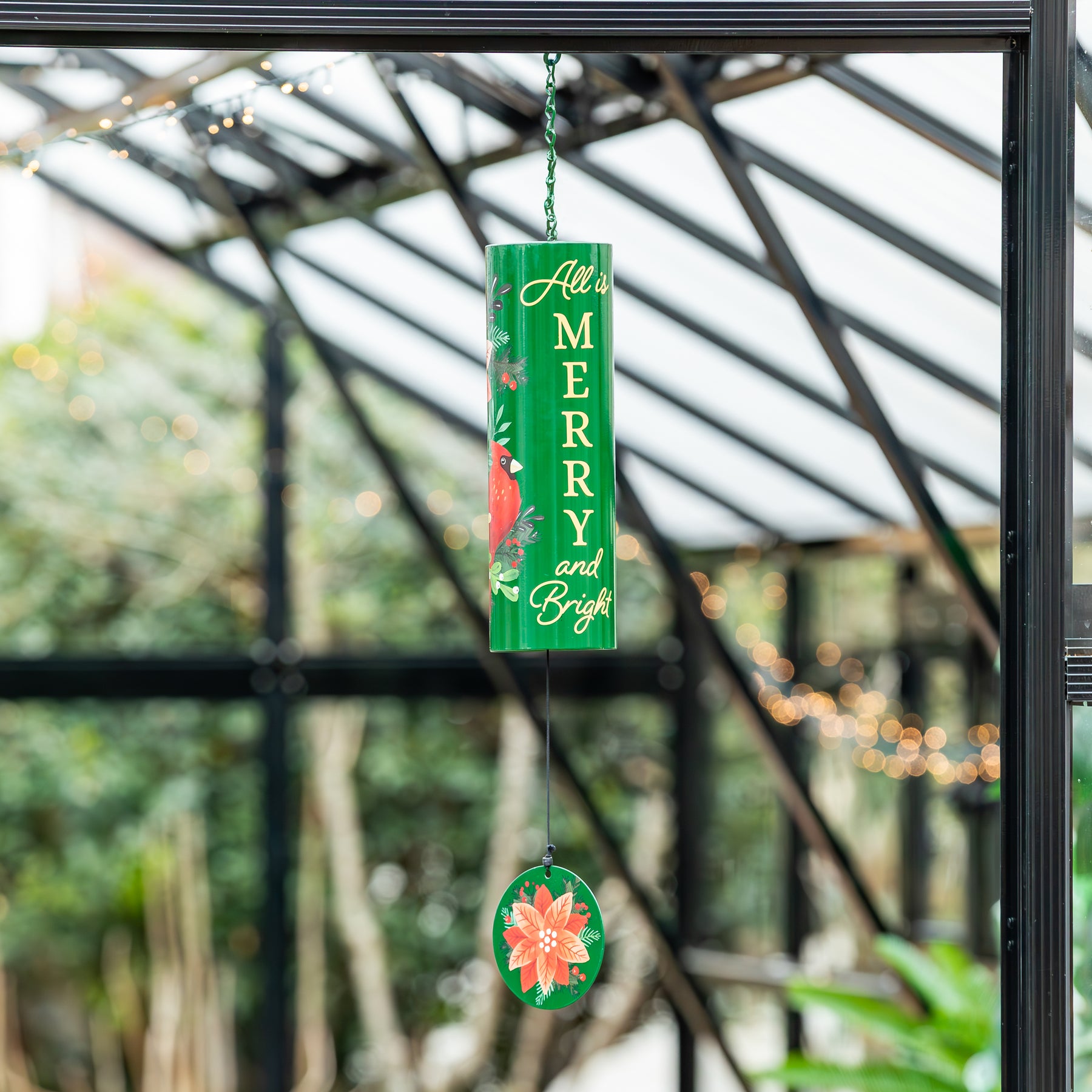 Evergreen Enterprises - Chime Cylinder "All is Merry & Bright" - Southern Agriculture 