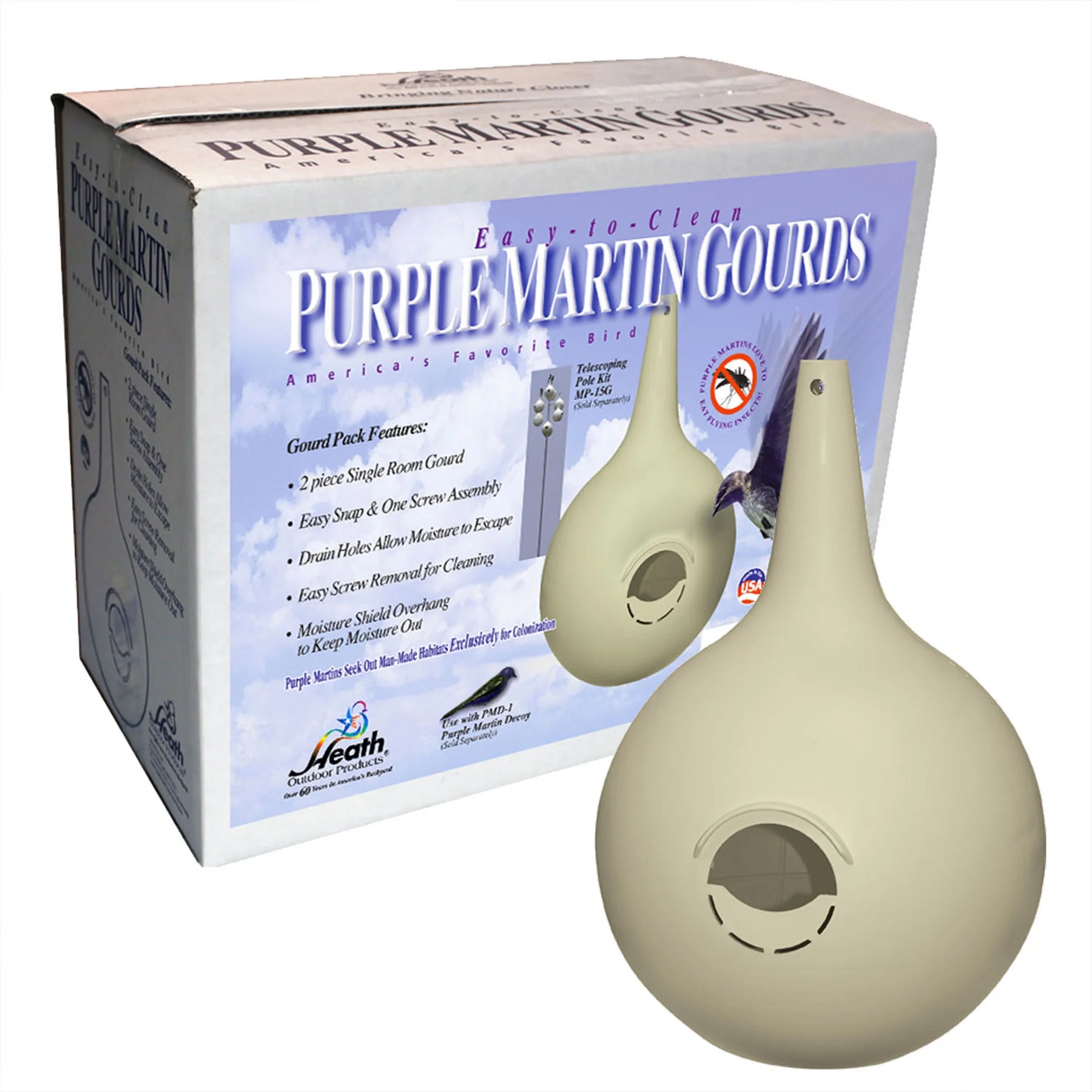 Purple Martin Gourd