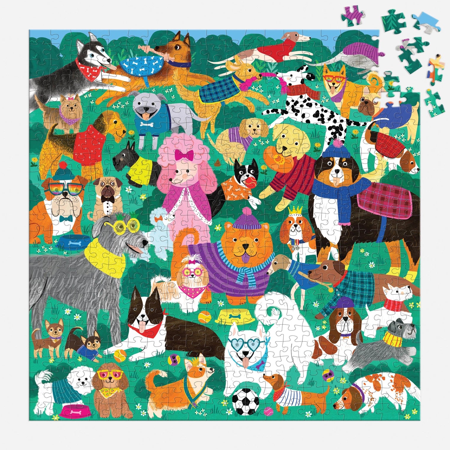 Chronicle-Hachette Book - Puzzle Doggone Days