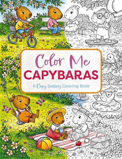 Color Me Capybaras Coloring Book