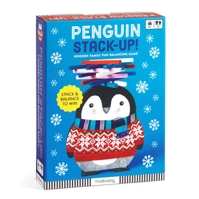Chronicle-Hachette Book - Stack-up Wooden Penguin Balancing Game