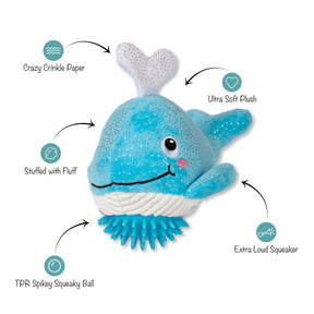 Petshop by Fringe Studio - Dog Toy Feeling Whaley Good