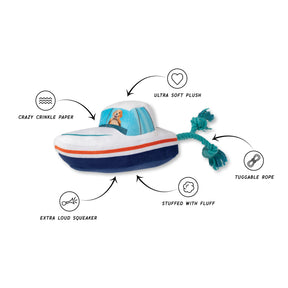 Petshop by Fringe Studio - Dog Toy Boat Loads Of Fun