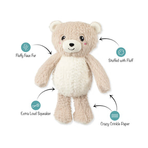 Petshop by Fringe Studio - Dog Toy Ready Teddy Go
