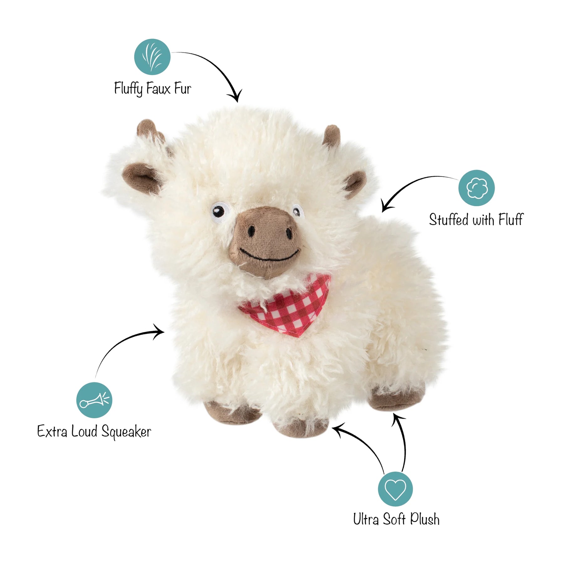 Petshop by Fringe Studio - Dog Toy Hair Today Cuddle Tomorrow Plush