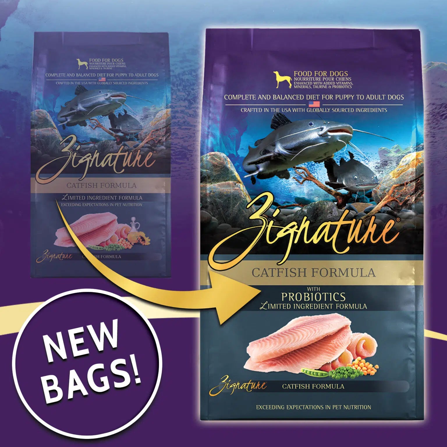 Zignature - Catfish Limited Ingredient Dry Dog Food - Southern Agriculture 