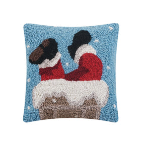 Peking Handicraft - Pillow Santa Chimney Hook