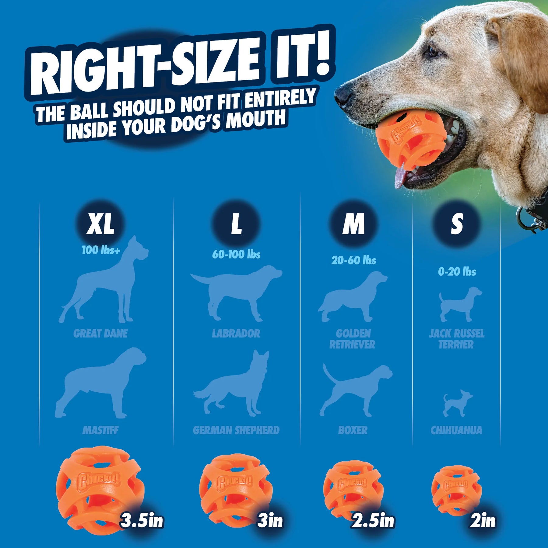Petmate - Breathe Right Fetch Ball Launcher Compatible