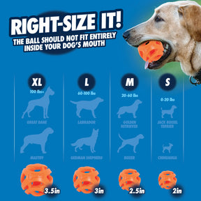 Petmate - Breathe Right Fetch Ball Launcher Compatible