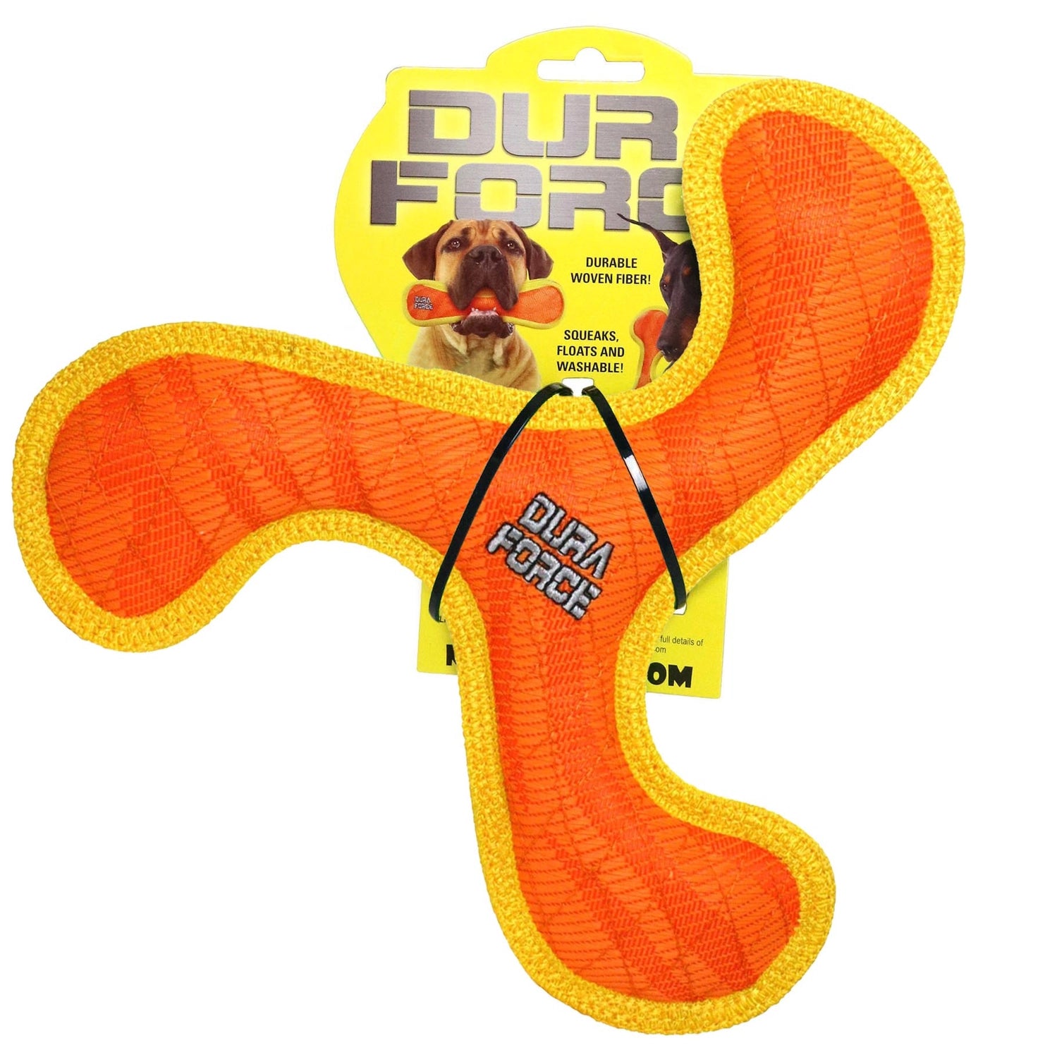 Tuffy Dog Toys - DuraForce Boomerang Tiger
