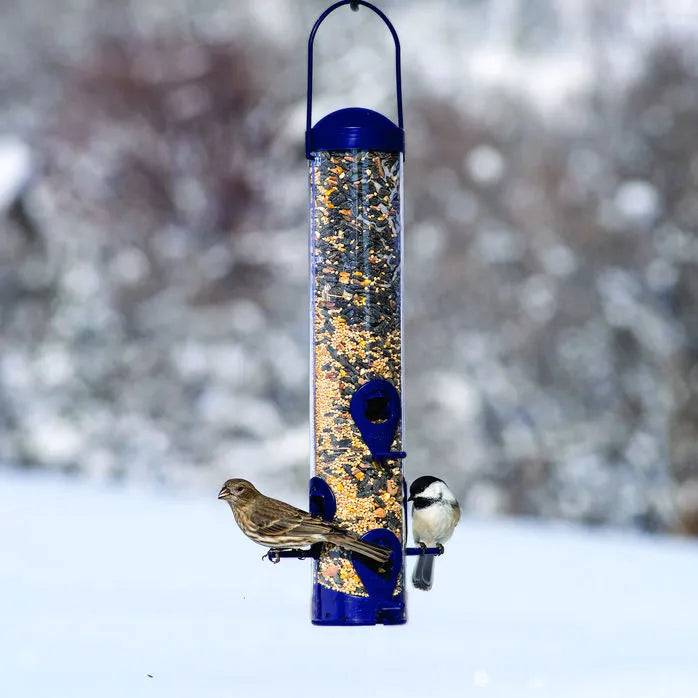 Perky Pet - 2 in 1 Tube Feeder NAVY