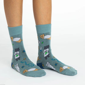 Good Luck Sock - Science Cats