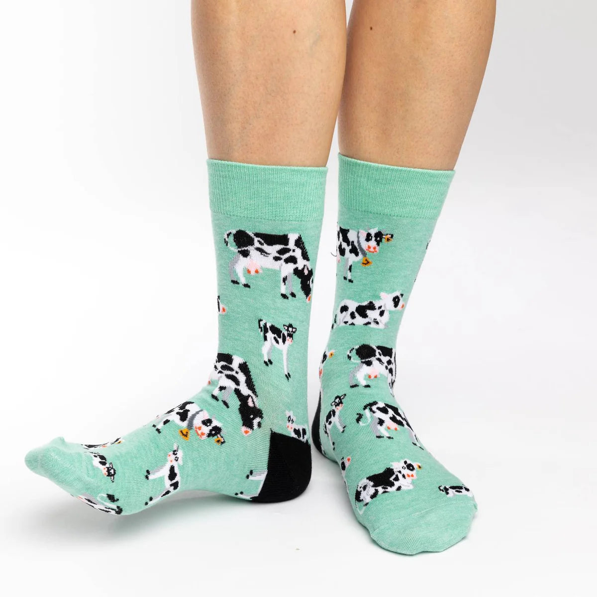 Good Luck Sock - Cows in a Field