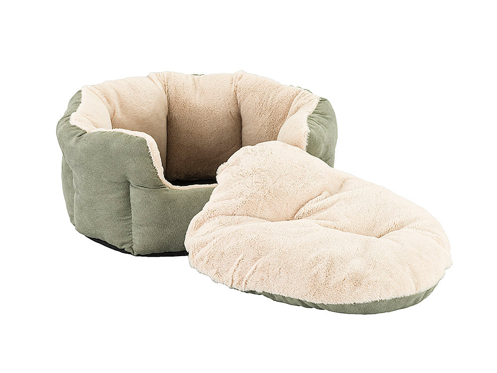 Ethical Pet Products - Cuddler High Walls Faux Suede