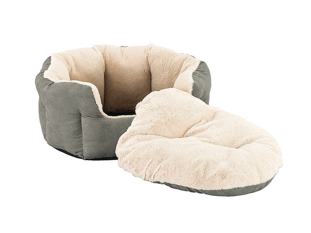 Ethical Pet Products - Cuddler High Walls Faux Suede