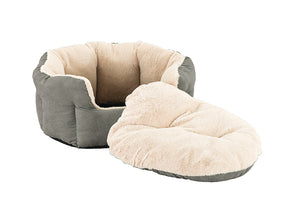 Ethical Pet Products - Cuddler High Walls Faux Suede
