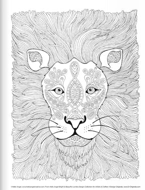 Wellspring- Coloring Book - Bright & Beautiful Jumbo