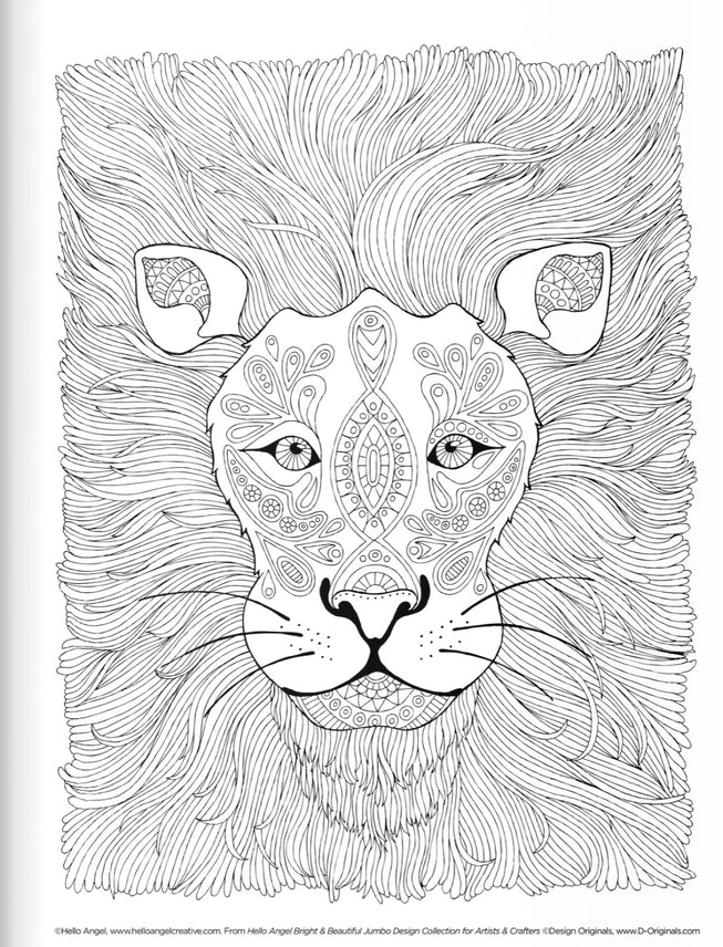 Wellspring- Coloring Book - Bright & Beautiful Jumbo