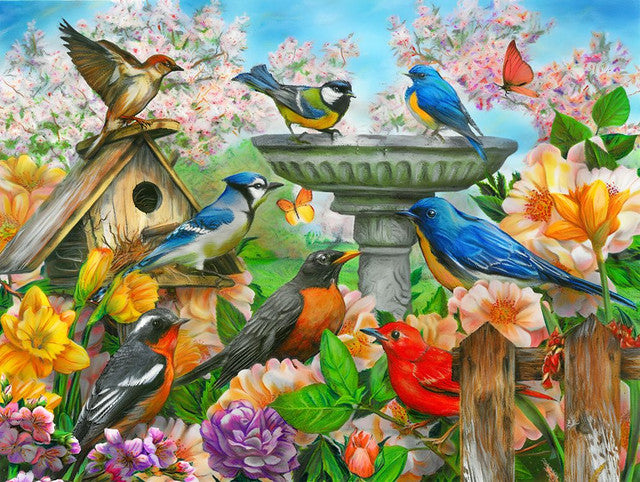 Allied Products-Springbok - Bird Bath Puzzle