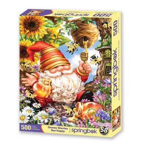 Allied Products-Springbok - Worries Bee Happy Puzzle