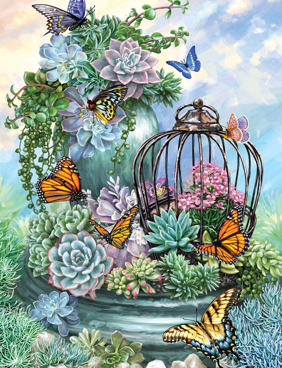 Allied Products-Springbok - Butterfly Bliss Puzzle